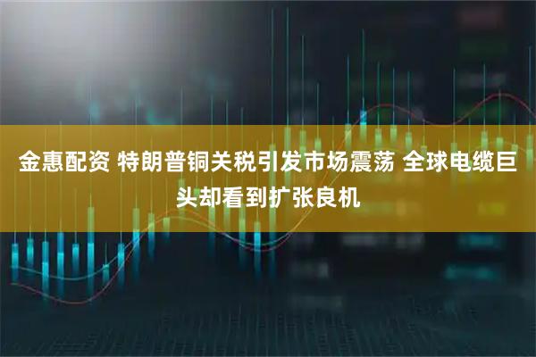 金惠配资 特朗普铜关税引发市场震荡 全球电缆巨头却看到扩张良机