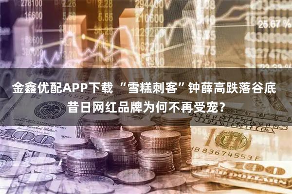 金鑫优配APP下载 “雪糕刺客”钟薛高跌落谷底 昔日网红品牌为何不再受宠？