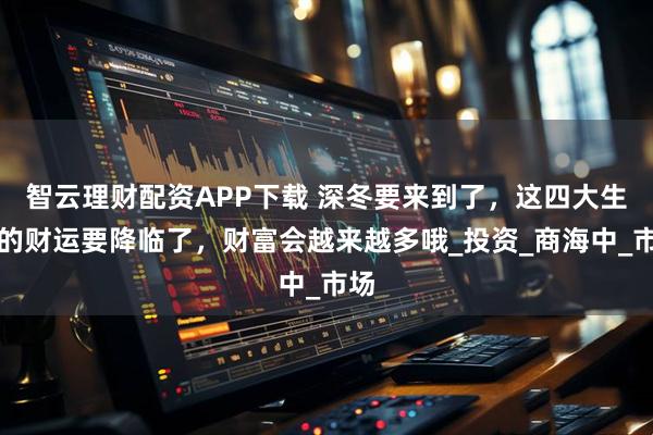 智云理财配资APP下载 深冬要来到了，这四大生肖的财运要降临了，财富会越来越多哦_投资_商海中_市场